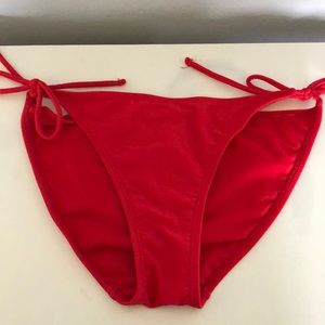 Cute red swimsuit bottoms